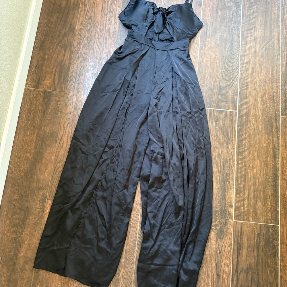 Banjul Elegant Black Jumpsuit